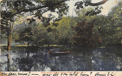 Fern Island, Sylvan Grove Park Clinton, New Jersey Postcard