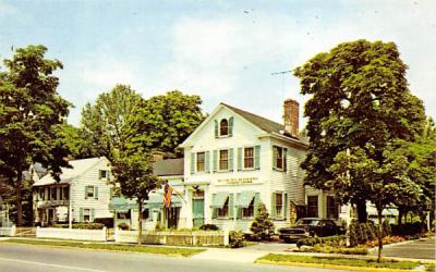 The William Pitt Inn Colonial Village Chatham, New Jersey Postcard