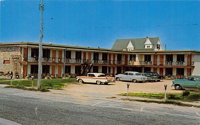 Surf Motel Cape May, New Jersey Postcard