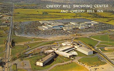 Cherry Hills Shopping Center and Cherry Hill Inn New Jersey Postcard
