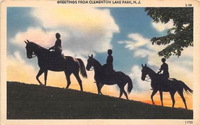 Greetings From Clementon Lake Park New Jersey Postcard