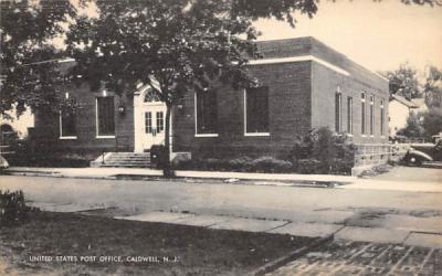 United States Post Office Caldwell, New Jersey Postcard