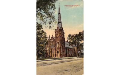 Presbyterian Church Caldwell, New Jersey Postcard