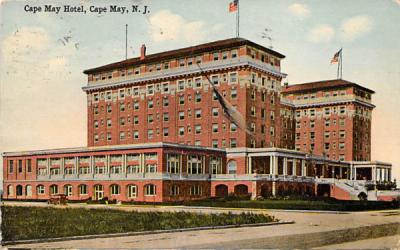 Cape May Hotel New Jersey Postcard