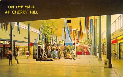 On the Mall at Cherry Hill New Jersey Postcard