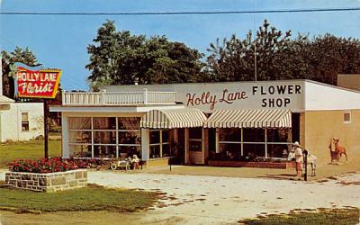 Holly Lane Flower Shop Cape May, New Jersey Postcard