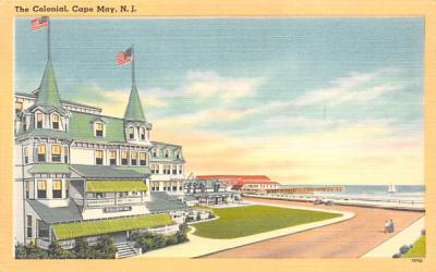 The Colonial Cape May, New Jersey Postcard