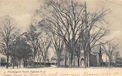 Presbyterian Church Caldwell, New Jersey Postcard