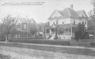 Romney Place Cape May, New Jersey Postcard