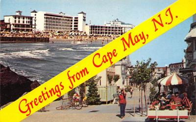 Greetings from Cape May, N.J., USA New Jersey Postcard