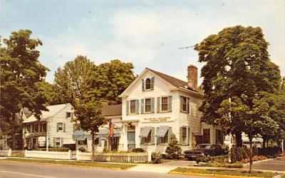 The William Pitt Inn Colonial Village Chatham, New Jersey Postcard
