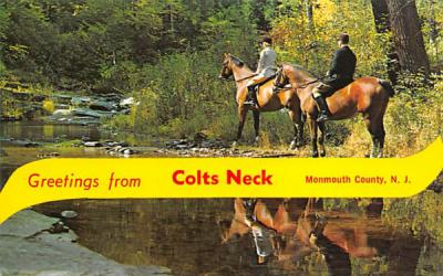 An Autumn Portrait Colts Neck, New Jersey Postcard