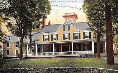 Grover House Caldwell, New Jersey Postcard