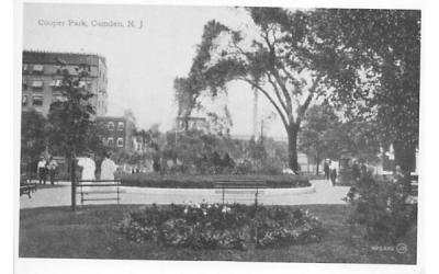 Cooper Park Camden, New Jersey Postcard