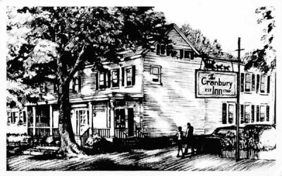 Historic Cranbury Inn New Jersey Postcard