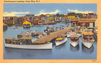 Schellenger's Landing Cape May, New Jersey Postcard