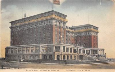 Hotel Cape May New Jersey Postcard