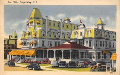Star Villa Cape May, New Jersey Postcard