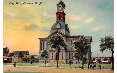 City Hall Camden, New Jersey Postcard