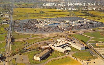 Cherry Hill Shopping Center and Cherry Hill Inn New Jersey Postcard