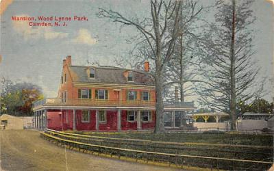 Mansion Wood Lynne Park Camden, New Jersey Postcard