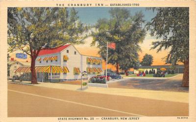 The Cranbury Inn New Jersey Postcard
