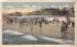 The Bathing Beach Cape May, New Jersey Postcard