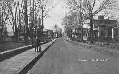 Prospect St. Dover, New Jersey Postcard