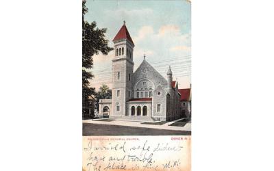Presbyterian Memorial Church Dover, New Jersey Postcard