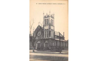St. John's Roman Catholic Church Dunellen, New Jersey Postcard