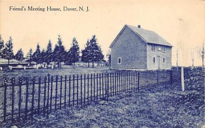 Friend's Meeting House Dover, New Jersey Postcard