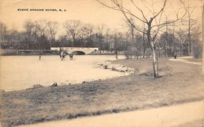 Scene Around Dover, N. J., USA New Jersey Postcard