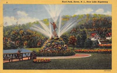 Hurd Park Dover, New Jersey Postcard