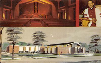 Greater Mt. Teman, A. M. E. Church Elizabeth, New Jersey Postcard