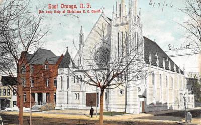 Our Lady help of Christians R. C. Church East Orange, New Jersey Postcard