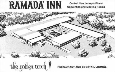 Ramada Inn East Brunswick, New Jersey Postcard