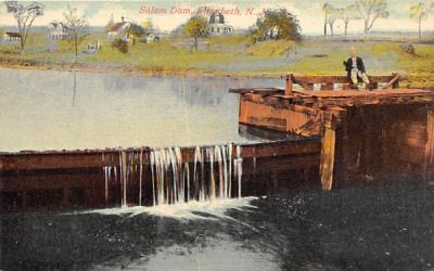 Salem Dam Elizabeth, New Jersey Postcard