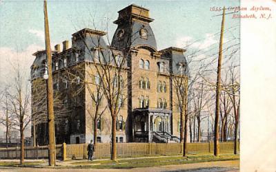 Orphan Asylum Elizabeth, New Jersey Postcard