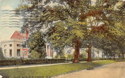 Salem Avenue Elizabeth, New Jersey Postcard