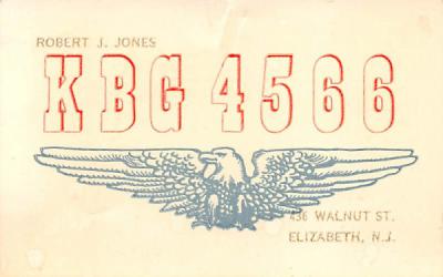 KBG 4566 Elizabeth, New Jersey Postcard