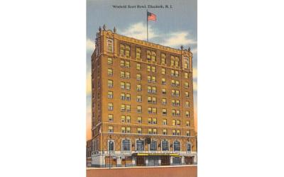 Winfield Scott Hotel Elizabeth, New Jersey Postcard