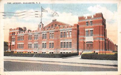 The Armory Elizabeth, New Jersey Postcard
