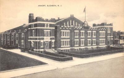 Armory Elizabeth, New Jersey Postcard