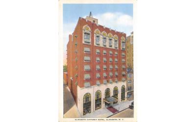 Elizabeth Carteret Hotel New Jersey Postcard