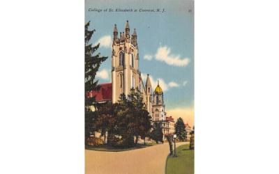 College of St. Elizabeth at Convent New Jersey Postcard