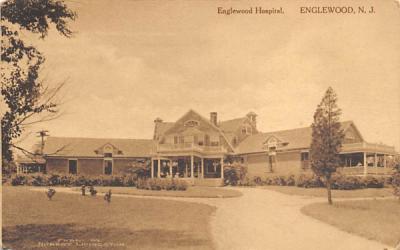 Englewood Hospital New Jersey Postcard