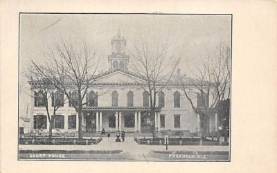 Court House Freehold, New Jersey Postcard