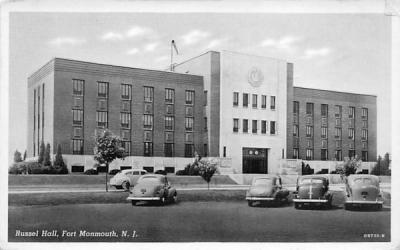 Russel Hall Fort Monmouth, New Jersey Postcard