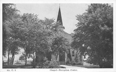 Chapel - Reception Center Fort Dix, New Jersey Postcard