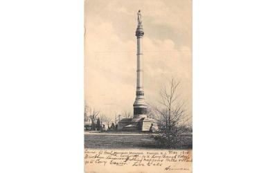 Monmouth Monument Freehold, New Jersey Postcard